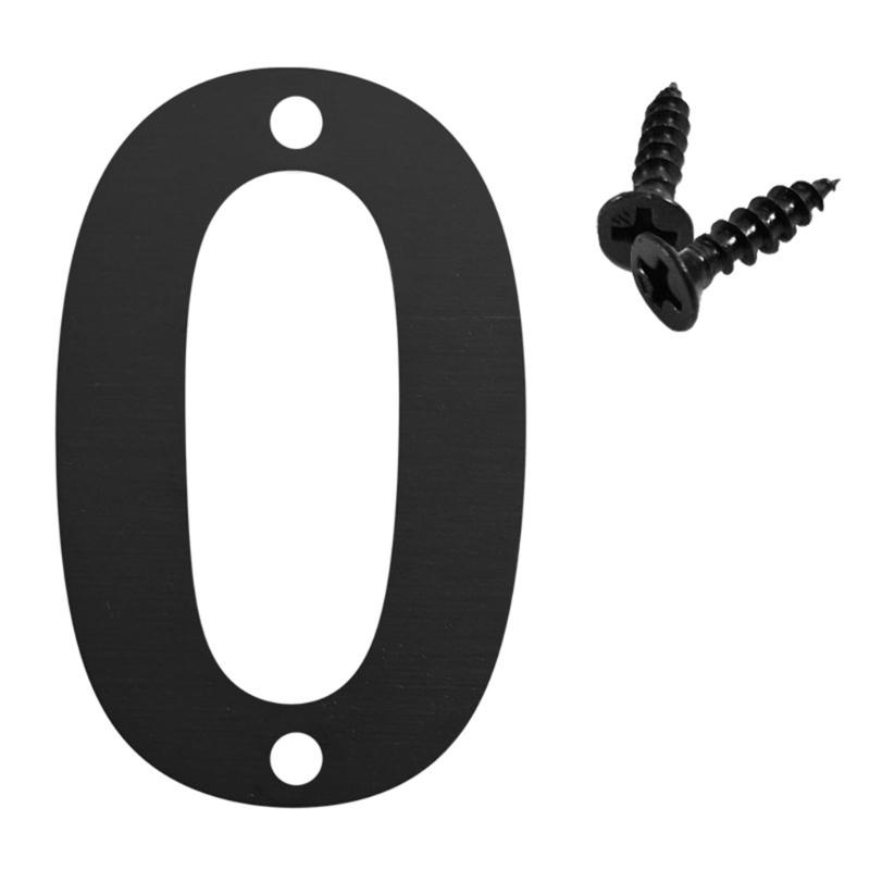 Modern Stainless Steel Address Numbers Weatherproof & Easy To Read Address Numbers Plate for Residential Identification