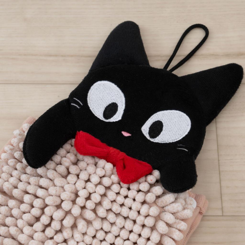 Senko Delivery Service Fluffy Jiji Hand 15 x 20 cm using the mall 65720 Kiki's Towel, Approx. (when section), Pink, Absorbent, Quick-Drying