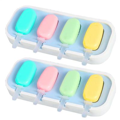 Ice Pop Molds Silicone Ice Popsicle Maker Easy Release Popsicle Mould Food Grade Ice Pop Molds For Pudding Smoothie Ice Cream