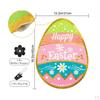 Happy Easter Egg Yard Flag Banner Double Sided 42x31cm for Lawn Garden Decor