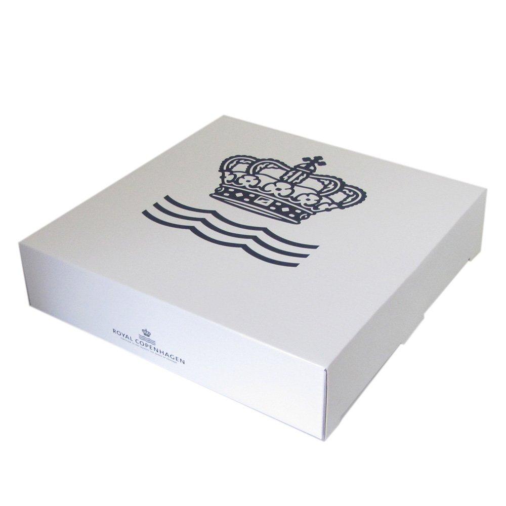 Royal Copenhagen 128 White Half Lace 622 Plate, 22cm, Flat [Parallel Import]