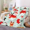 1pc Snowman Blanket Warm, Cozy, And Soft, Suitable for Sofas, Beds, Cars, And Office Use.Perfect for Camping And Travel, Making It a Great Gift for An