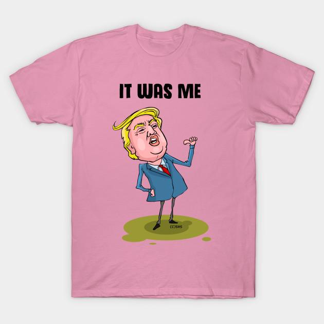 T Shirt Women Trump It Was Me Harajuku Print Kawaii Tshirt Summer Short Sleeve Female T-Shirt Top Tee