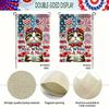 4th of July Patriotic Cat Garden Flags for Outside 12x18 Double Sided, Small Burlap Holiday Independence Day Memorial Day Ya