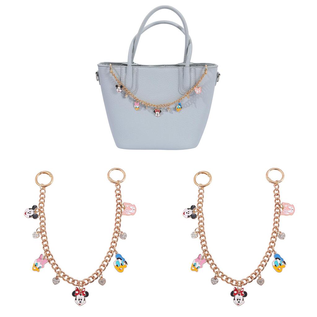 Mickey Maus Handtaschen-Kette mit Zinklegierungs-Anhänger für Damen und Herren Reise-Geschenk