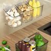 Xidian Wall-Mounted Kitchen Storage Baskets, 2-Pack