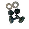 Alko Aks 3004 Hitch Stabiliser Side Friction Pads for Caravan Trailer Coupler Anti-Sway Damping Replacement Pads 2-Pack