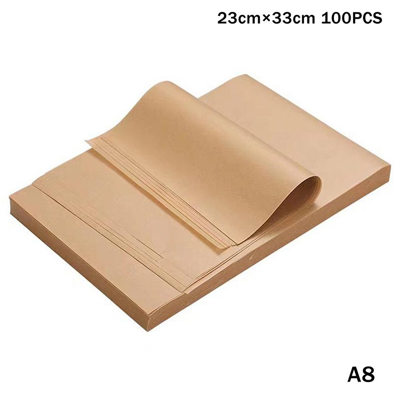 50/100 Stück Pergamentpapier Backpapier Antihaft Vorgeschnittenes Backpergament Backpapier Für Ofen Heißluftfritteuse Grillmatte Papier