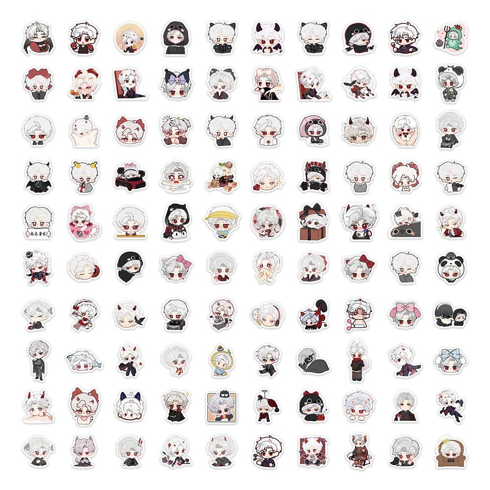 Hot Game Love and Deepspace Stickers Sylus Xavier Zayne Rafayel Caleb Cartoon Cosplay Character Stickers Decorate Prop Gifts