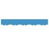 Chenille Window Valance Self-adhesive DIY Curtain Custom Size Roman Valance Curtain Swags Decorative Cloth Strip Top Shading