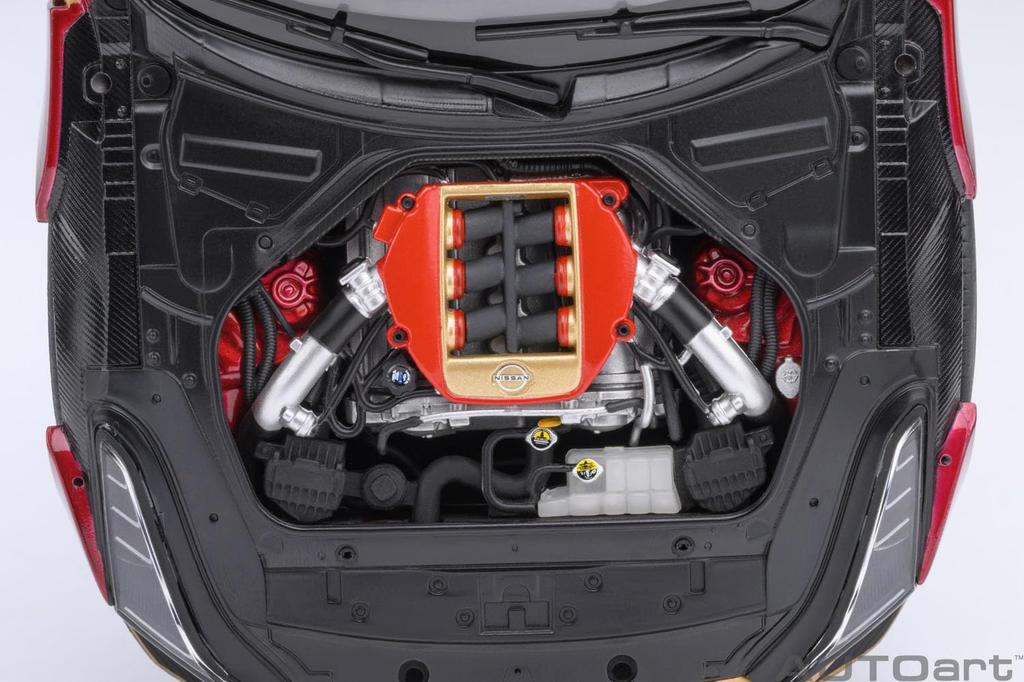 AUTOart Scale Nissan by ITALDESIGN Finished Model 77514 1/18 GT-R50 (Metallic Red/Gold)