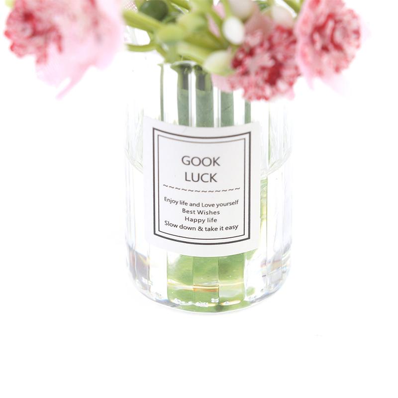 1:12 миниатюрных ваз для кукольного домика с цветами жасмина — фото 3