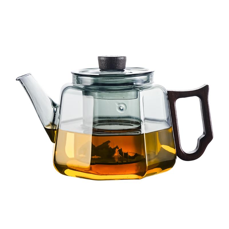 

Термостойкий стеклянный чайник Gaoming 2024