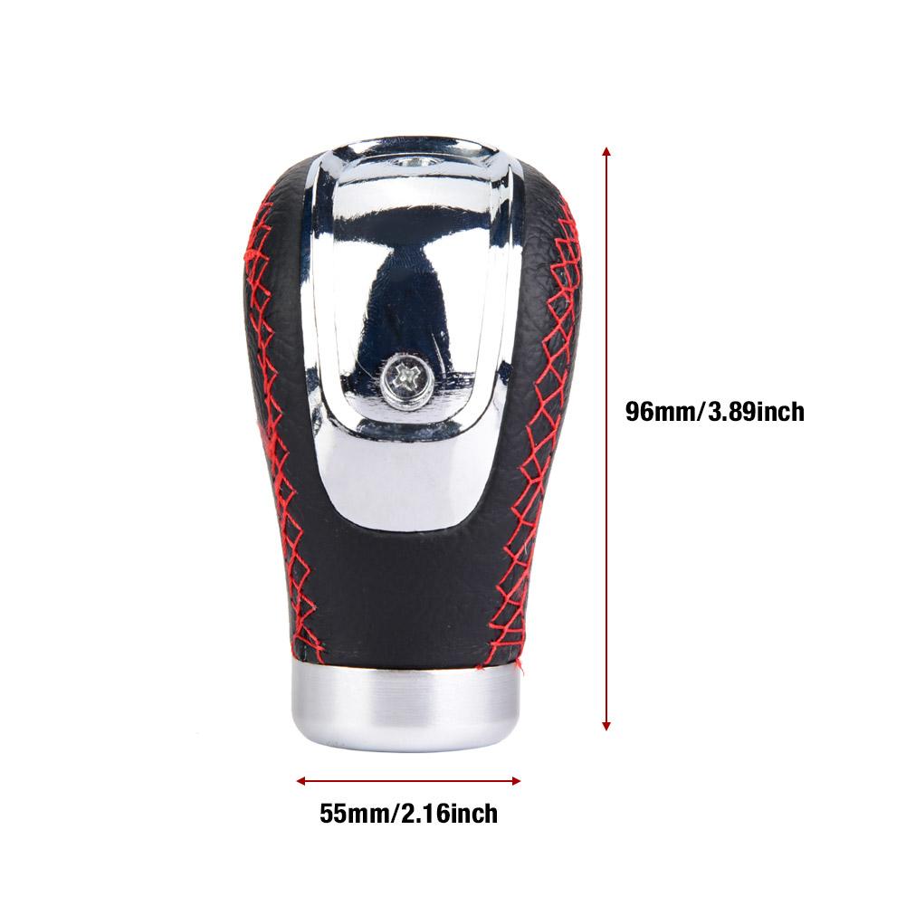 Stick Sifter Gear Lever Shift Knob Head 5 6 Speed Pattern  with 3 Replacement Covers