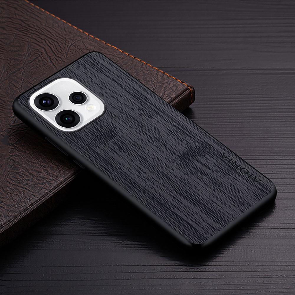 Case for Oppo Reno 15 14 14F Pro Max reno15F Straight Wood Grain PU Leather phone cover funda for OPPO Reno 15 Pro Max case capa