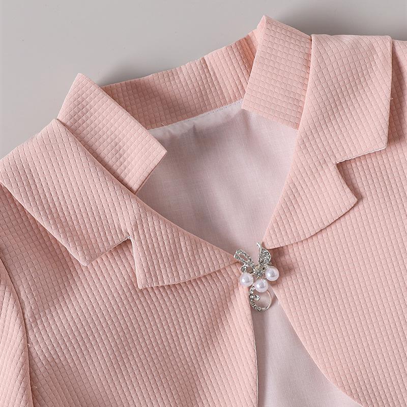 Children's All-Season Wedding Princess Dress Set - Two-Piece Formal Wear