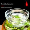 JingJingRS 20-Jin Thickened Glass Pickling Jar with Inner Lid, Tongs, and Brush