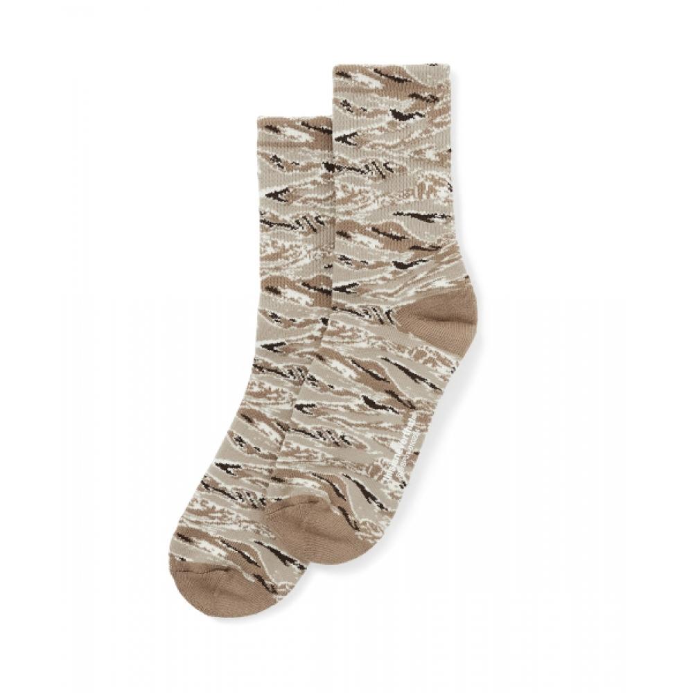 

Thisisneverthat Camo Socks Beige F