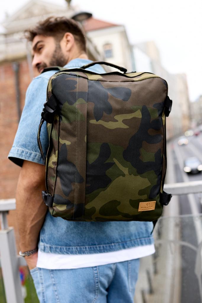 Grand sac à dos de voyage en polyester - Rovicky