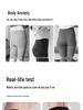 Mid-Waist Tummy-Control Shapewear: Hip-Lifting, Body-Sculpting, Pure Cotton Pants for Women