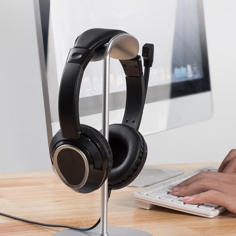 Earphone Display Stand Gaming Headset Bracket Detachable Headphone Hanger Support Aluminum Headsets Holder