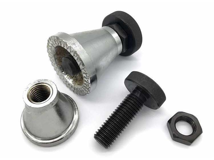 Adjustable Mold Screw Jack Pad with Four Flat Head Types ABCD