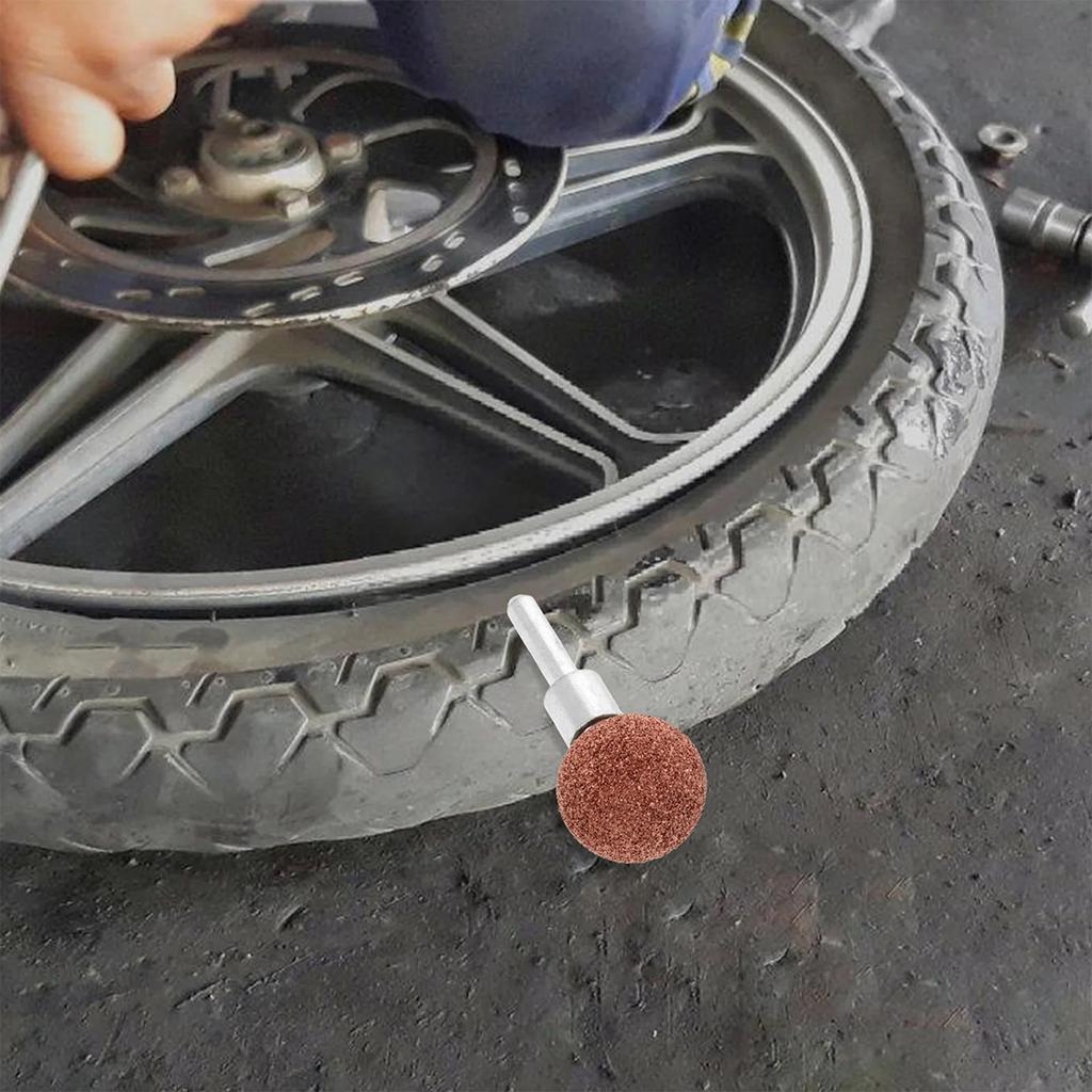 Auto Bike Tire Polishing Tool Car Tire Repair Tools with Linking Rod for Grinding Head Coarse Abrasive Grinding Head