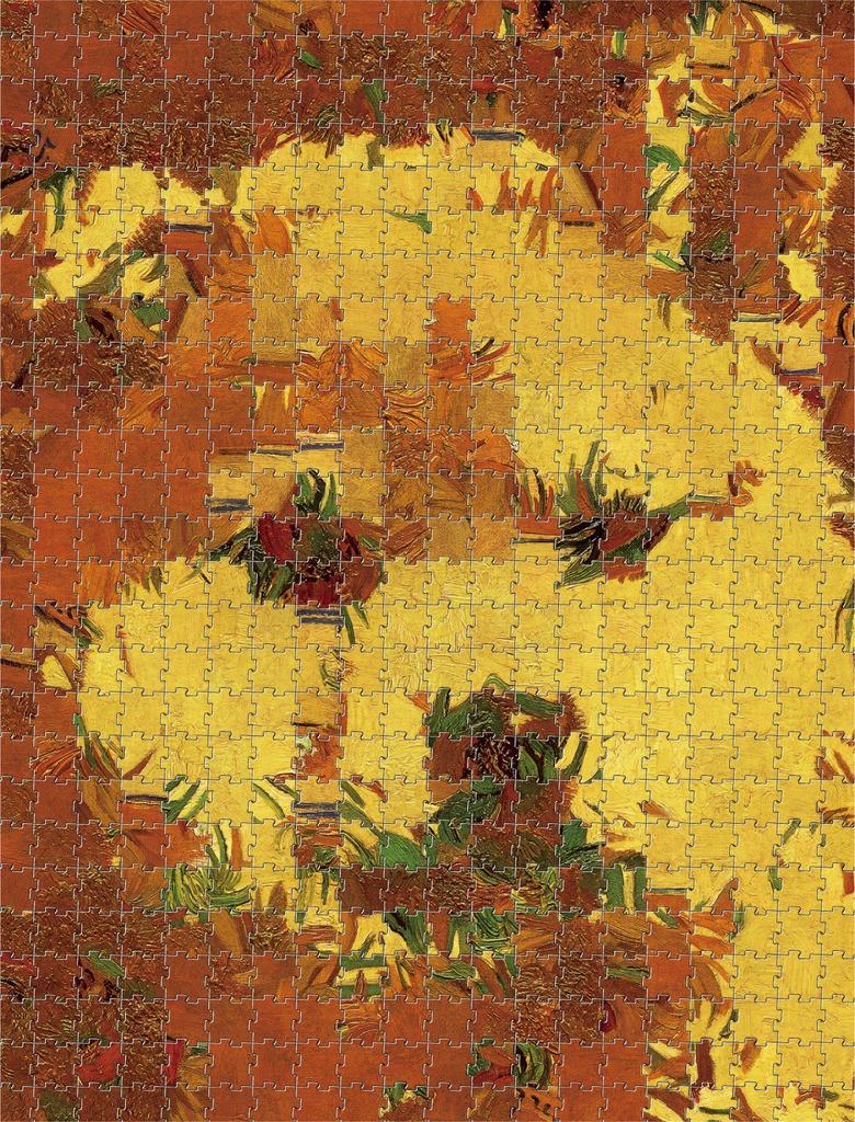 Jigazo Puzzle 520 Piece Sunflower @rt (Van Gogh) TJ-520-614