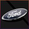 11.5x4.5cm Rear Trunk Emblem Sticker for Ford Ranger Escape Mondeo Fusion Fiesta Kuga Edge Focus Mustang Car Logo Badge Accessories