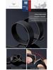 King Paul Men's Premium Cowhide Belt with Alloy Automatic Buckle - Elegant and Versatile Design