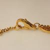 Collana edizione limitata per il 100° anniversario, collana a tre anelli a tre colori, spedita in materiale oro V, versione di precisione con spessa placcatura in oro