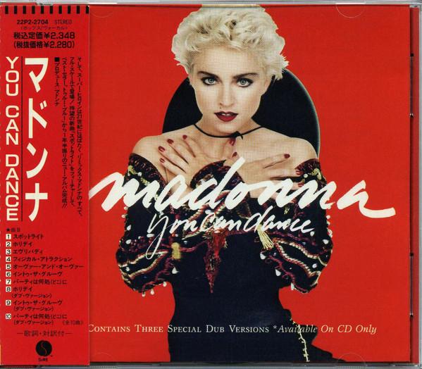 

CD MADONNA - YOU CAN DANCE 22P22704 Sire 1989 Japan Pop Used