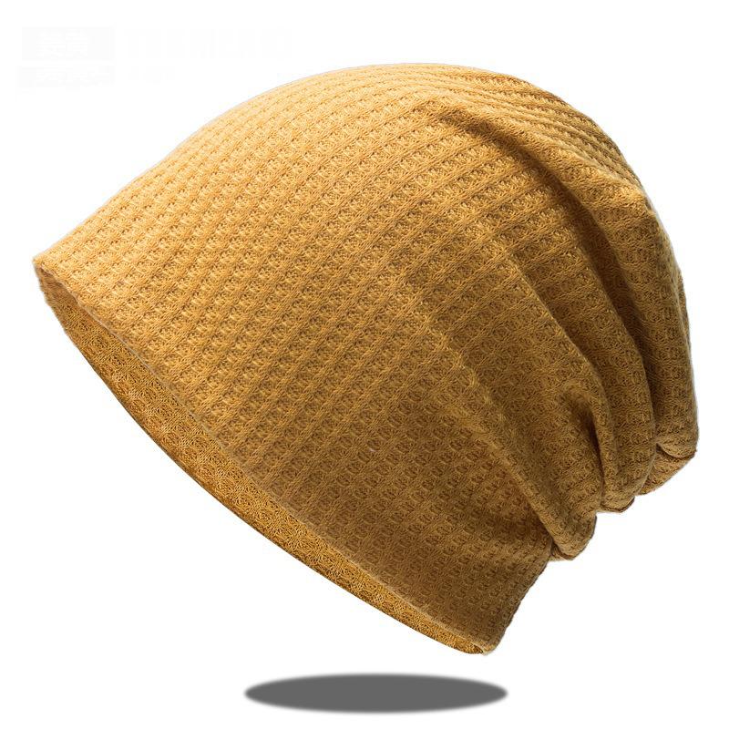 

Осенне-зимняя женская повседневная модная вязаная шапка, однотонная простая вязаная шапка-бини для женщин, мягкая удобная дышащая вязаная шапка one size