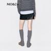 MO&Co. Women's H-Line PU Skirt