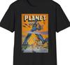 Planet Comics #48 Retro T-Shirt: Sci-Fi Robot & Femme Fatale Classic Cover Tee