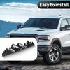10 Inch Snow Mountain Emblem for Car Trunk SUV RV (Black White)