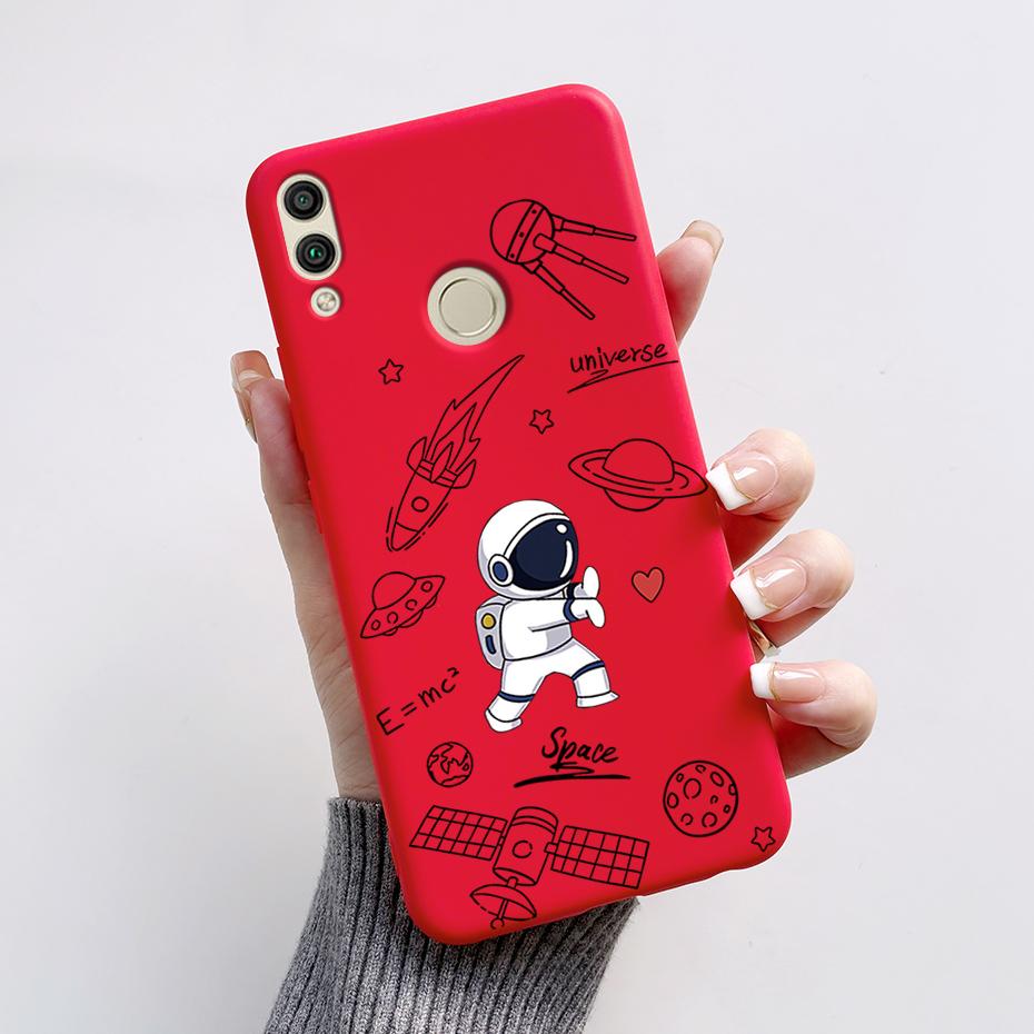 For Huawei Honor 8X Case Honor 8A 8C 8S Cover Cute Rabbit Panda Painted Soft TPU Phone Case For Honor 8A 8C 8S 8X Honor8X Fundas