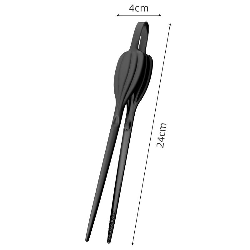 Stainless Steel Garlic Head Serving Tongs Set