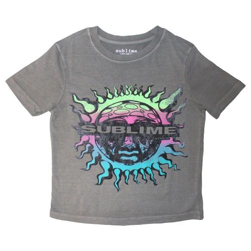 Sublime Womens/Ladies Gradient Crop Top