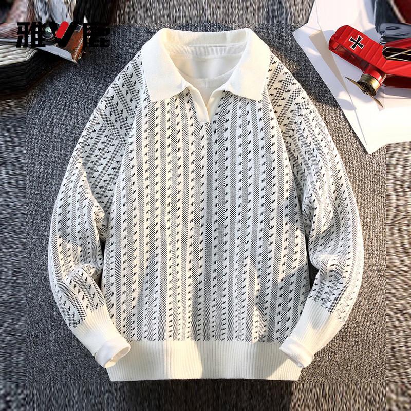 Yalu N254ZY1683 Patchwork Pullover 3XL