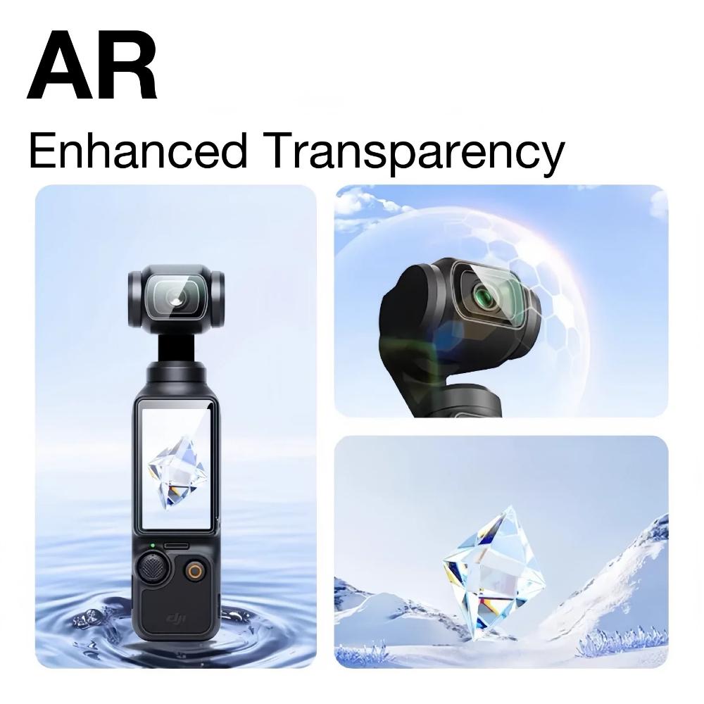 Tempered Glass Flim for DJI OSMO Pocket 3 Screen Protector Anti-Scratch Lens Film Protective Cover for DJI Pocket 3 Accessories