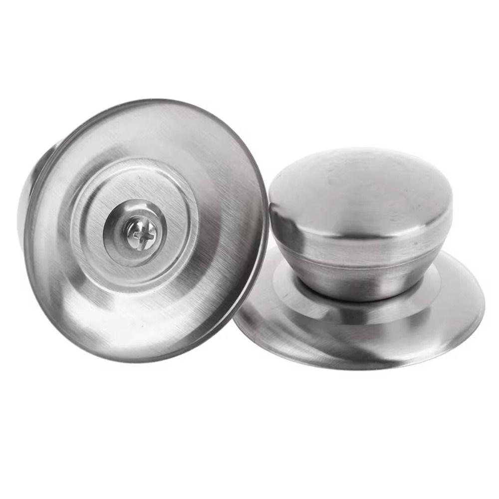 Holding Lifting Handle Pan Lid Grip Stainless Steel Replacement Knob Durable Pot Lid Universal