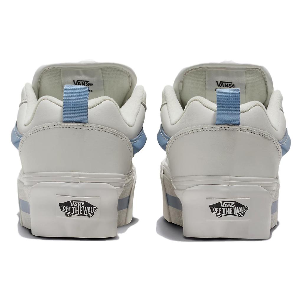 Vans Knu Stack Slijtvast Lichtgewicht Lage Skateboard Schoenen Dames Wit Blauw VN000CP6Z5D