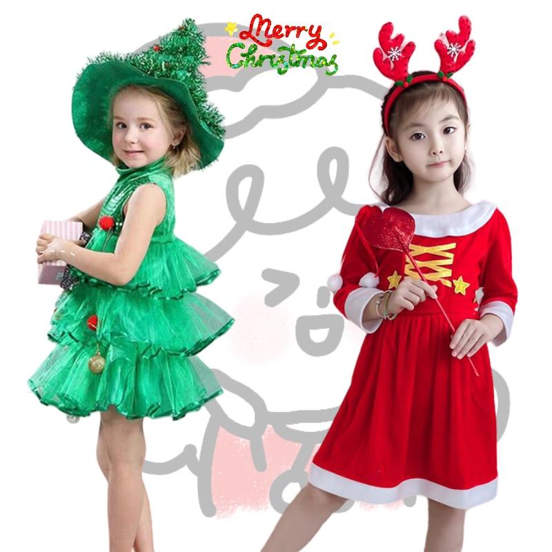 Girls Christmas Costume For Cosplay Cute And Lovely Princess Style European And American Fashion