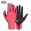 CXWXC Touch Screen Long Full Fingers Gloves Breathable Sports Cycling Gloves MTB Road Bike Riding Racing Women Men Mittens