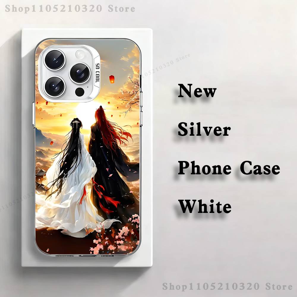 

Renegade Immortal Xian Ni Phone Case For iPhone 17,16,15,14,13,12,11,Mini,Pro,E,MAX White Matte Silicone Whtie Cover iPhone17