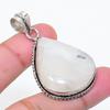Natural Moonstone Gemstone Handmade 925 Sterling Silver Pendant 1.85" AP-14999