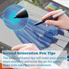10Pieces Standard Refill Styluses Pen Tips for DTHW1321,DTHW1620,DTHW1621 Tablets Styluses Nibs with Removal Clip