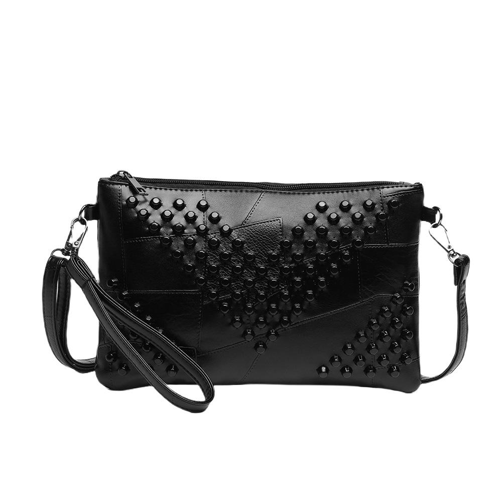 

Сумка Сумка через плечо Женская Сумка на плечо Женская Изысканная Маленькая Сумка Клатч Сумка на запястье Высококлассное Чувство Легкой Роскоши Нишевая Милая чёрный