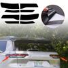 8PCS Rear Tail Light Tint Overlay Vinyl Light Cover Decal for Jeep for Grand Cherokee Car Accessories 2014-2019 Car Accessories